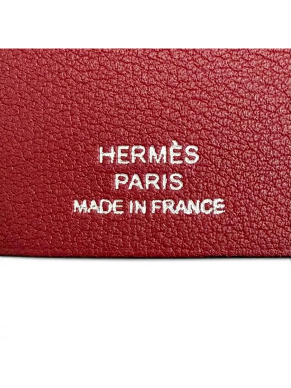 Hermes Leather Silver Clochette Pendant Bordeaux Necklace